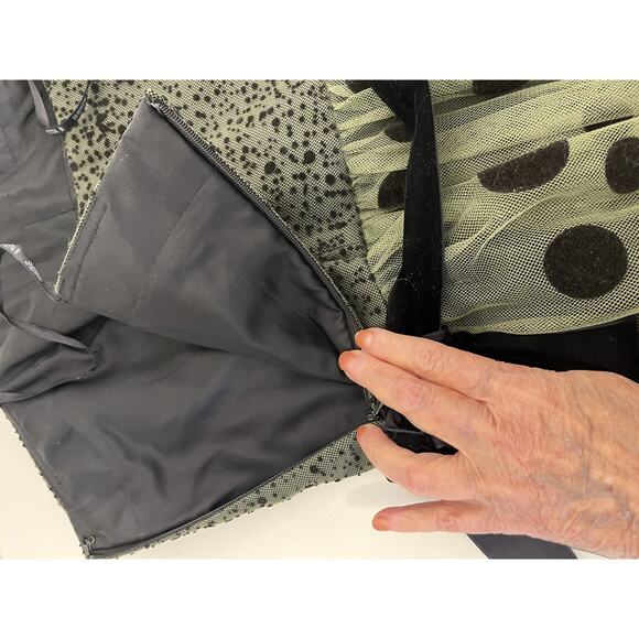 ChettaB Women 12 Chetta B Party Mini Dress Strapless Tulle Whimsygoth Fairycore - Picture 4 of 7